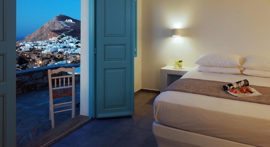 Miramare Hotel Folegandros Town ภายนอก รูปภาพ